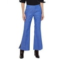 thumbnail image 1 of CALLAS womens  Sofia Linen-Blend Trouser, 38 IT, Blue, 1 of 3