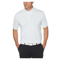 thumbnail image 1 of CALLAWAY Mens Fine Line Stripe Polo, LT Gray, L., 1 of 2