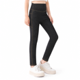 thumbnail image 1 of CALLINOX Girls Leggings High Waist Stretch Athletic Yoga Pants With Pockets For Kids 4T-16, 1 of 7