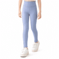 thumbnail image 1 of CALLINOX Girls Leggings High Waist Stretch Athletic Yoga Pants With Pockets For Kids 4T-16, 1 of 7