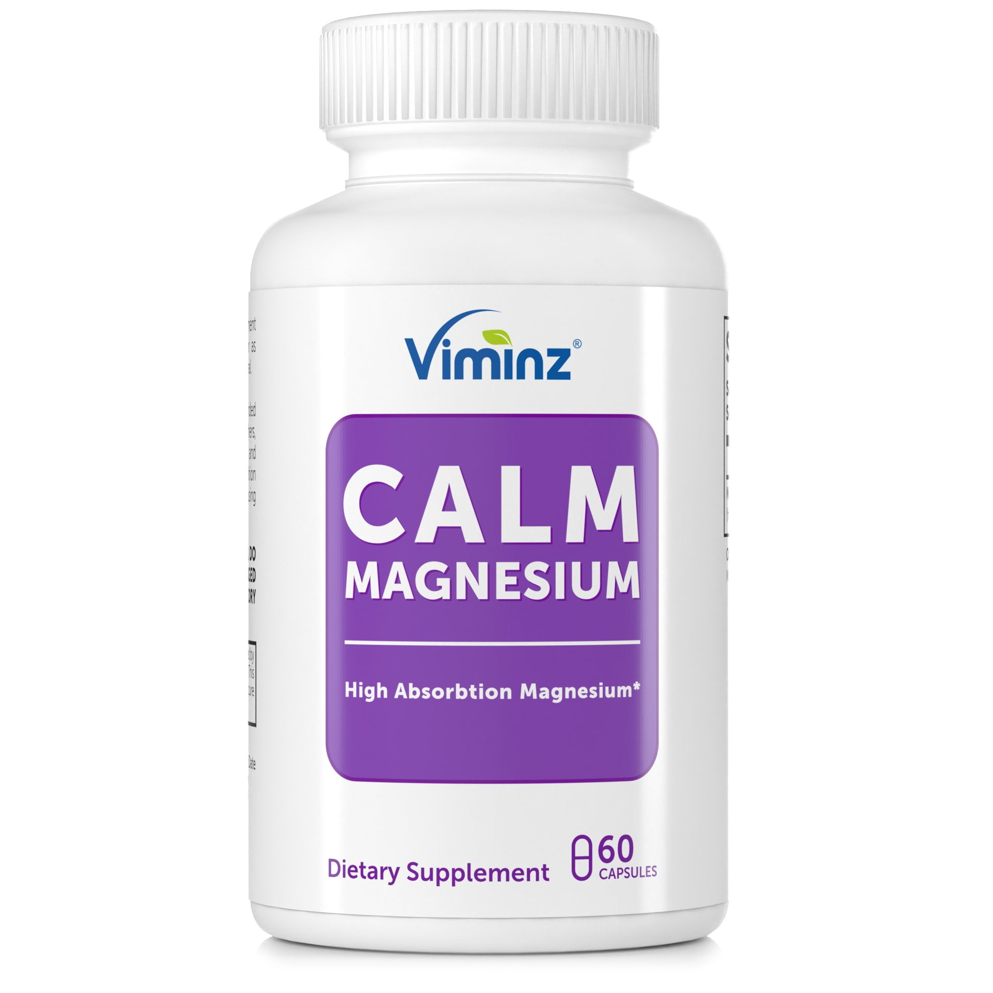 CALM MAGNESIUM - High Absorption Magnesium - 60 Capsules - Walmart.com