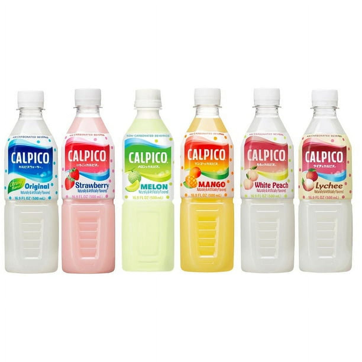 CALPICO NonCarbonated Japanese Drink, Juice Concentrate, Sweet Tangy, 16.9 FL oz