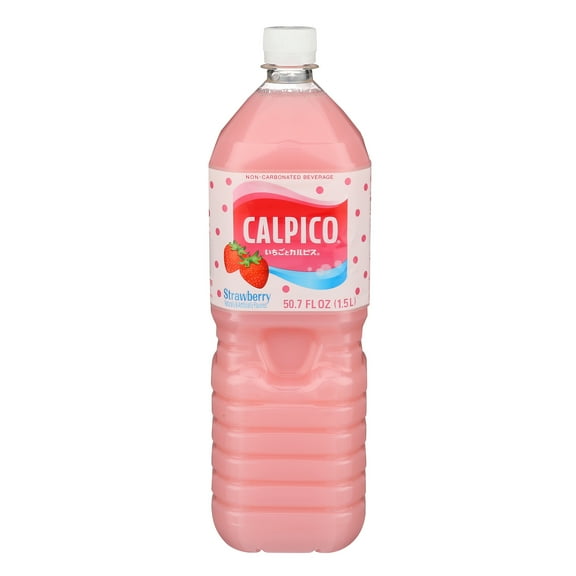 CALPICO, Strawberry Flavor, 50.70 FZ, 8 Bottles.