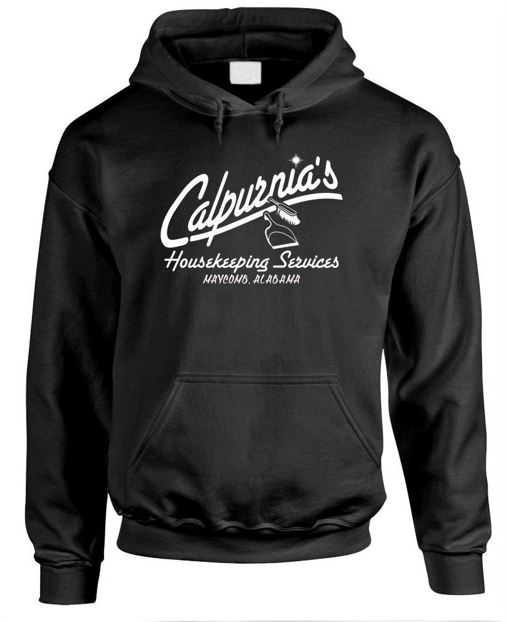 CALPURNIA S HOUSEKEEPING SERVICES Fleece Pullover Hoodie Forest Small Walmart