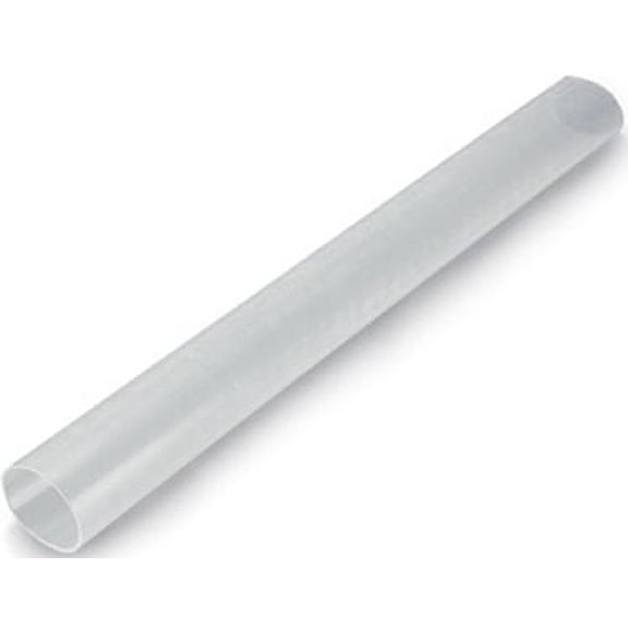 CALTERM 73438 Heat Shrink Tubing, 1/4 to 1/2 in Dia, 6 to 13 m L, PVC, Clear