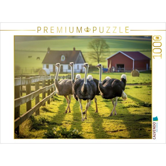 CALVENDO Puzzle Ein Hof voller Charakter und guter Laune. | 1000 Teile Lege-Gre 64 48 cm Foto-Puzzle fr glckliche Stunden