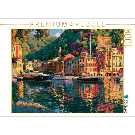 CALVENDO Puzzle Hafen voller Eleganz | 1000 Teile Lege-Gre 64 48 cm Foto-Puzzle fr glckliche Stunden