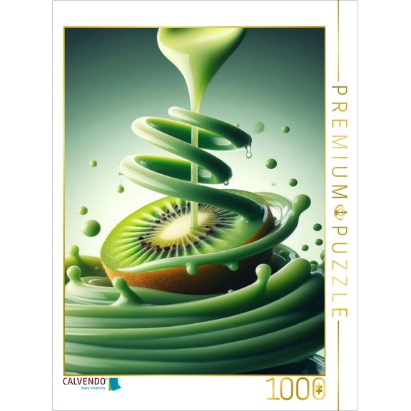 CALVENDO Puzzle Kiwi, frisch und lecker voller Geschmack | 1000 Teile Lege-Gre 64 48 cm Foto-Puzzle fr glckliche Stunden