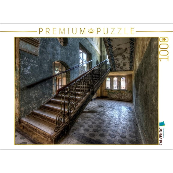 CALVENDO Puzzle Ein Motiv aus dem Kalender Lost Places - verlassene Orte | 1000 Teile Lege-Größe 64x48cm Foto-Puzzle für glückliche Stunden