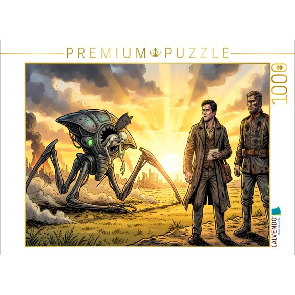 CALVENDO Puzzle The Martians suddenly collapse | 1000 pieces, finished size 25.2 18.9 in (64 48 cm) | Photo puzzle for happy hours
