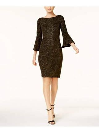 Calvin Klein Bell Sleeve Sheath Dress