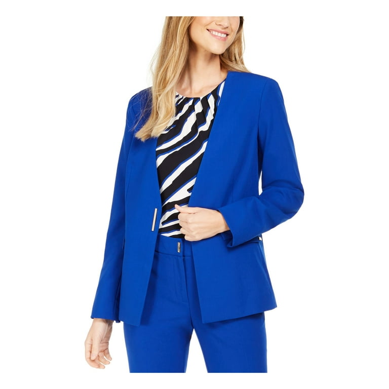 Calvin klein blazer womens deals