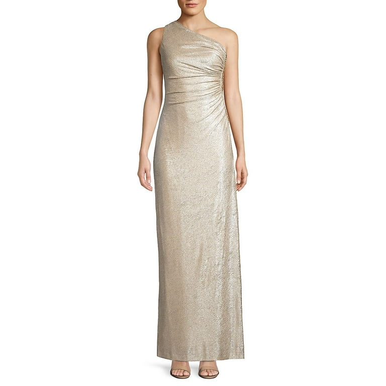 Calvin klein cheap gold gown