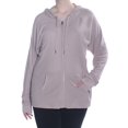 thumbnail image 1 of CALVIN KLEIN $69 Womens New 1385 Pink Zip Up Jacket 3X Plus B+B, 1 of 2