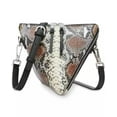 thumbnail image 1 of CALVIN KLEIN Argo Geometric Triangle Python Crossbody Multi Snake NWT, 1 of 7