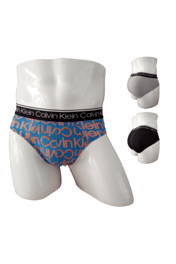 COTTON STRETCH UNDERWEAR 3-PACK HIP BRIEF, Multicolor, Lg