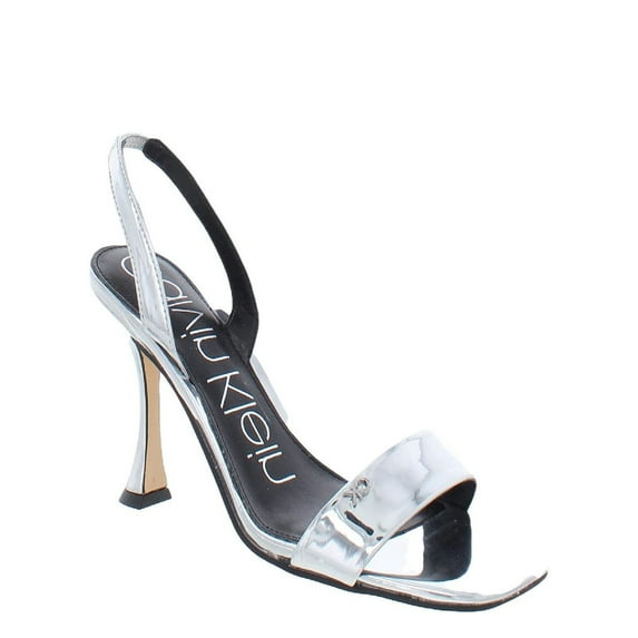 CALVIN KLEIN Female Adult Women 6 BYRONA-SIL01 Silver 040