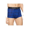 thumbnail image 1 of CALVIN KLEIN Intimates Blue Plaid Trunk Underwear XL, 1 of 2