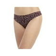 thumbnail image 1 of CALVIN KLEIN Intimates Maroon Printed Everyday Thong Size: L, 1 of 2
