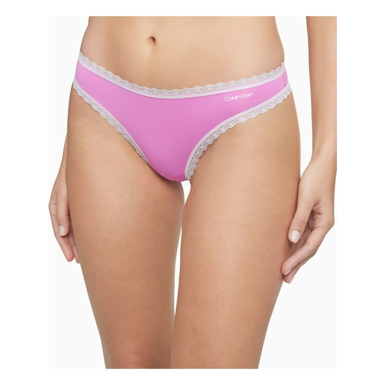 CALVIN KLEIN Intimates Pink Thong Underwear XS