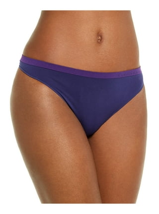 CALVIN KLEIN Intimates Purple Thong Underwear XL