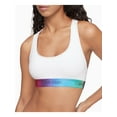 thumbnail image 1 of CALVIN KLEIN Intimates White Scoop Neck Unlined Breathable Full Coverage Minimal Support Bralette Bra S, 1 of 4