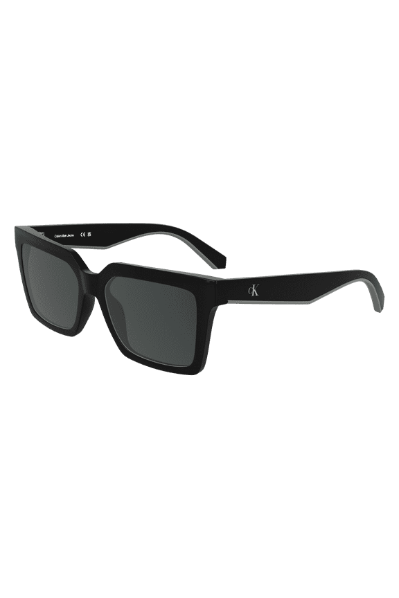 Calvin Klein Black Bio Based Fabric Sunglasses