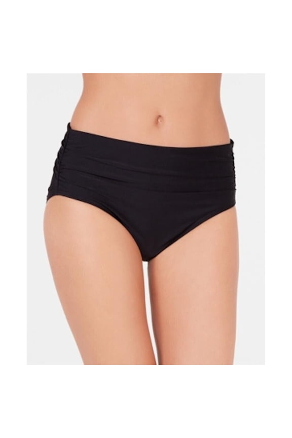 Liquid Convertible Swim Bikini Bottoms, BLACK, L New with box/tags