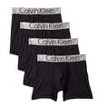 thumbnail image 1 of CALVIN KLEIN MEN - 213 BLACK MEDIUM - 4 PACK MICROFIBER BOXER UNDERWEAR, 1 of 1