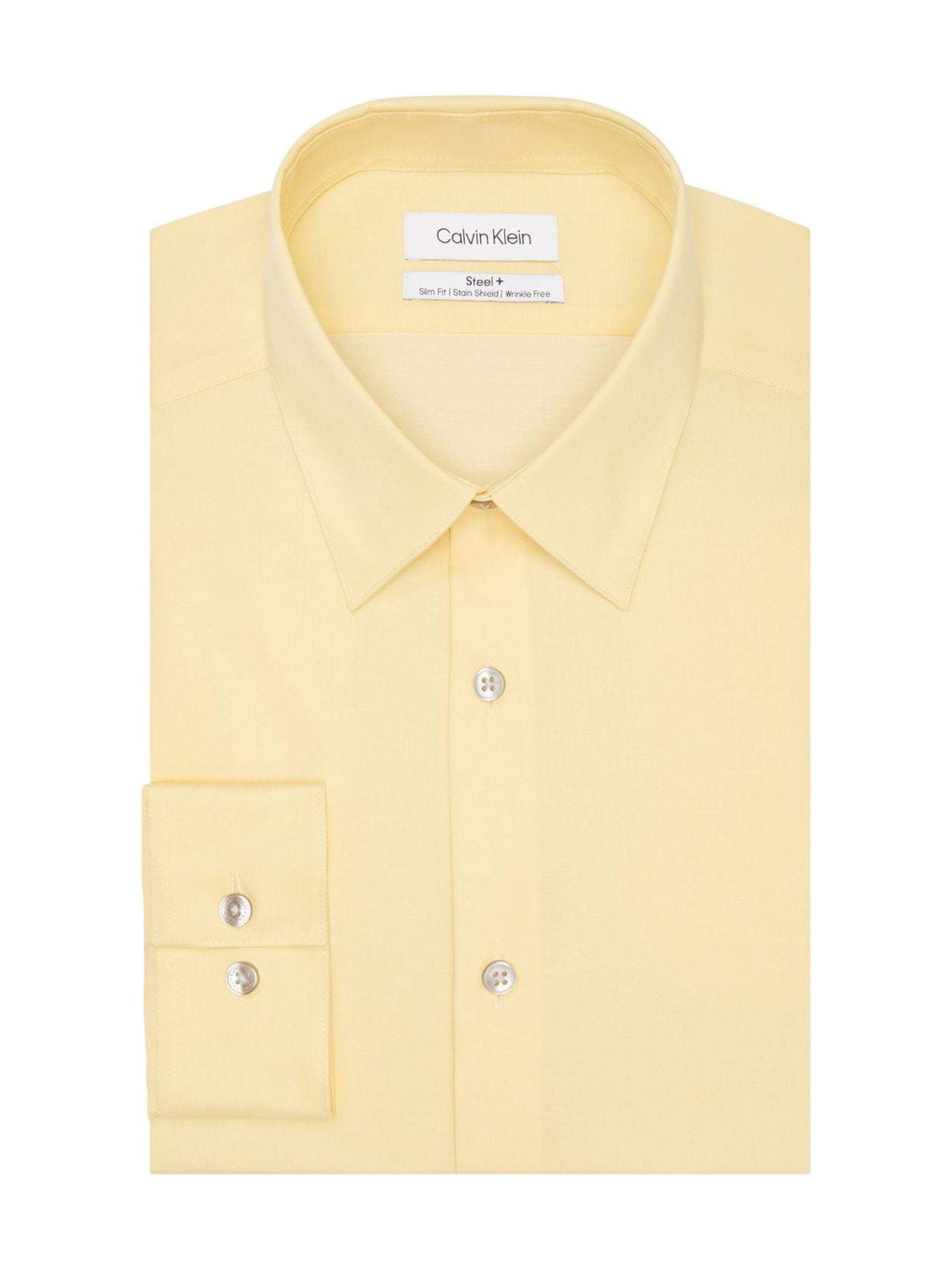 Calvin Klein Fit Dress Shirt Iron