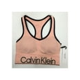 thumbnail image 1 of CALVIN KLEIN PERFORMANCE Intimates Coral Breathable Sports Bra XS, 1 of 2