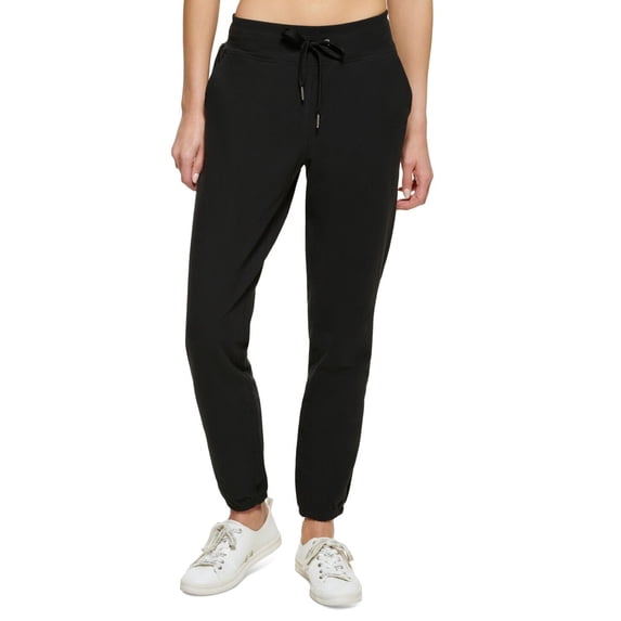 CALVIN KLEIN PERFORMANCE Women's Slim Joggers Black Size M MSRP $60