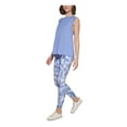 thumbnail image 1 of CALVIN KLEIN PERFORMANCE Womens Light Blue Moisture Wicking Heather Sleeveless Scoop Neck Tank Top L, 1 of 6