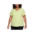 thumbnail image 1 of CALVIN KLEIN PERFORMANCE Womens Green Short Sleeve V Neck T-Shirt Plus 3X, 1 of 2