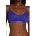 thumbnail image 1 of CALVIN KLEIN Purple Parade Pure Ribbed Lightly Lined Bralette, US Medium, NWOT, 1 of 4