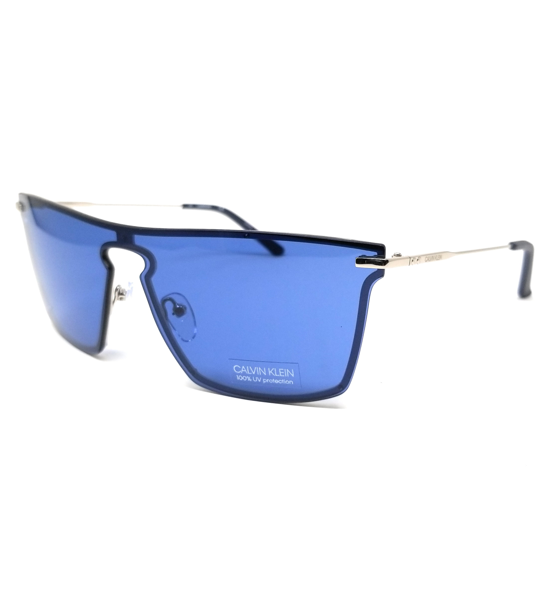 CALVIN KLEIN Sunglasses CK18114S 405 Blue Shield Men display picture 1
