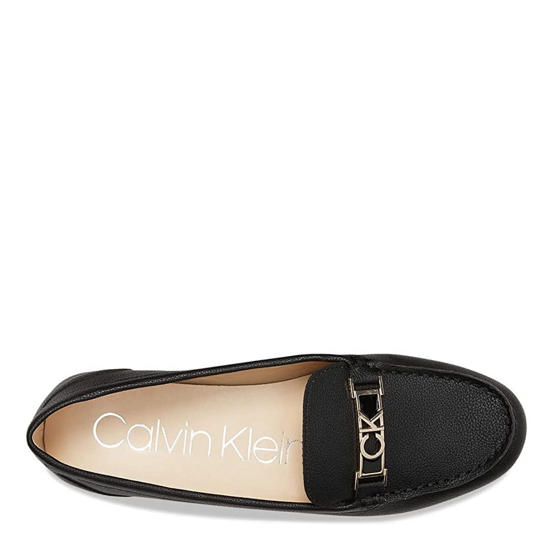 CALVIN KLEIN Women's Lacy Closed Toe Casual Shoes, Black, 7.5