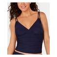 thumbnail image 1 of CALVIN KLEIN Women's Navy Molded Cups Tankini S, 1 of 2