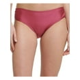 thumbnail image 1 of CALVIN KLEIN Women's Pink Lined Shirred Hipster Swimsuit Bottom S, 1 of 2
