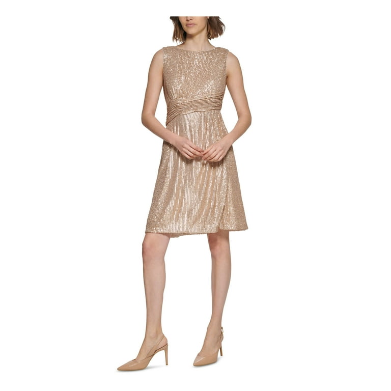 Calvin klein cowl neck dress new arrivals