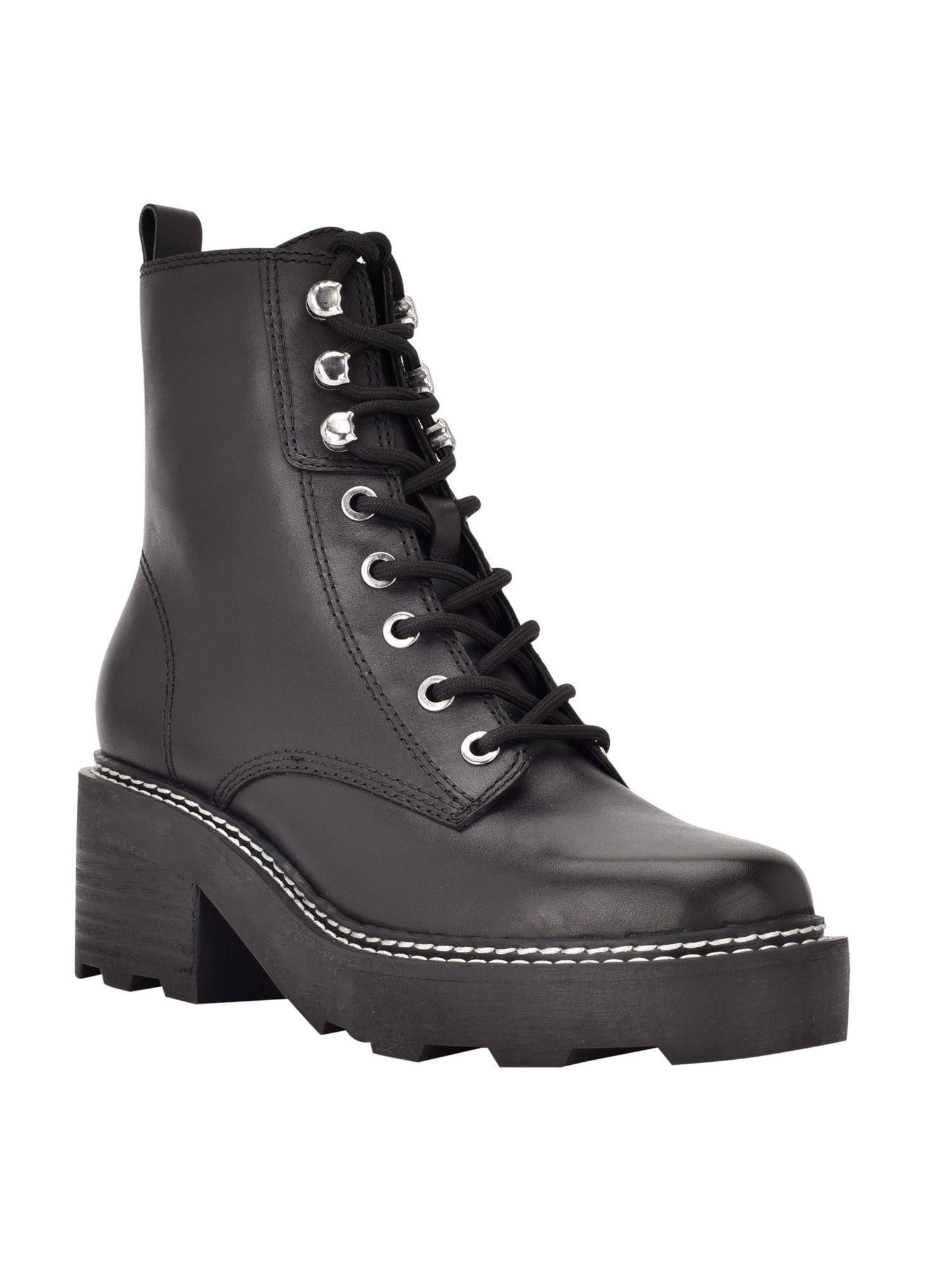 Calvin klein on sale combat boots