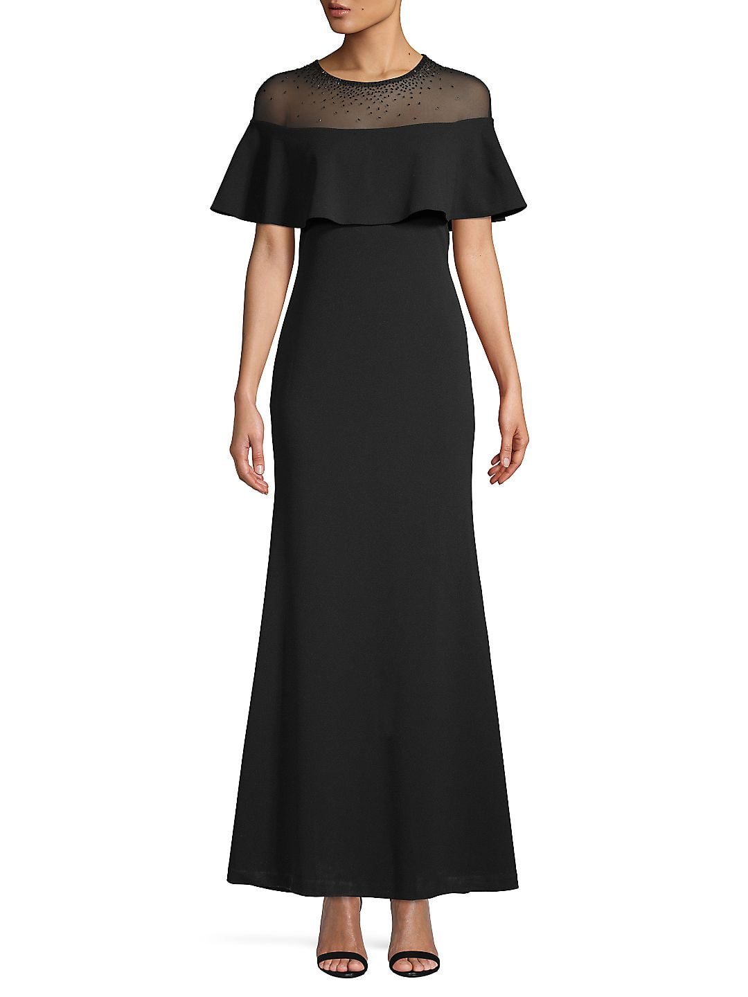 Calvin klein beaded dress cheap