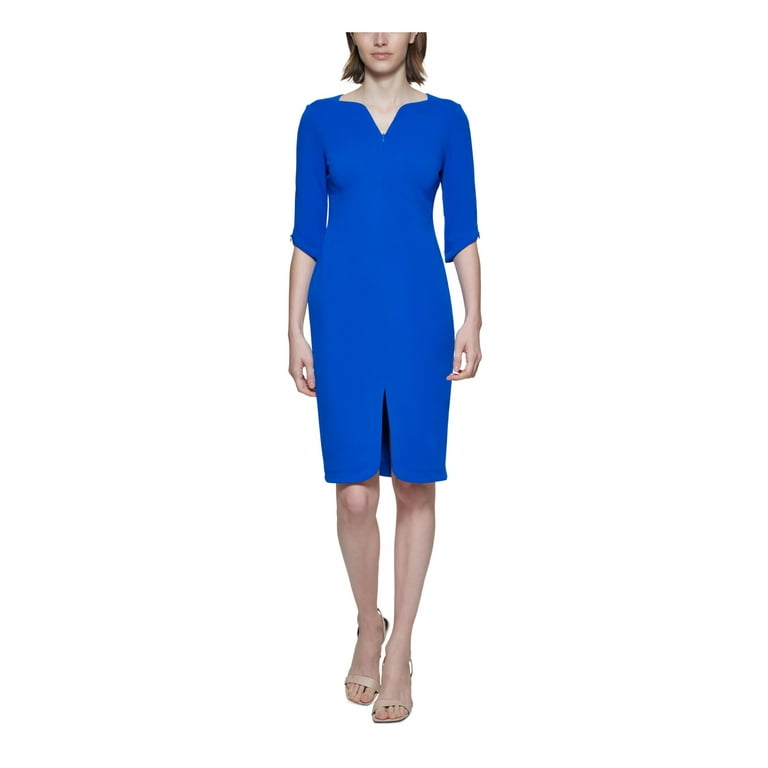 Calvin klein navy dress best sale