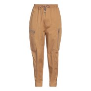 Calvin Klein Women's  Zippered Pocketed Straight Leg Pants Petites  Brown Size 12 P