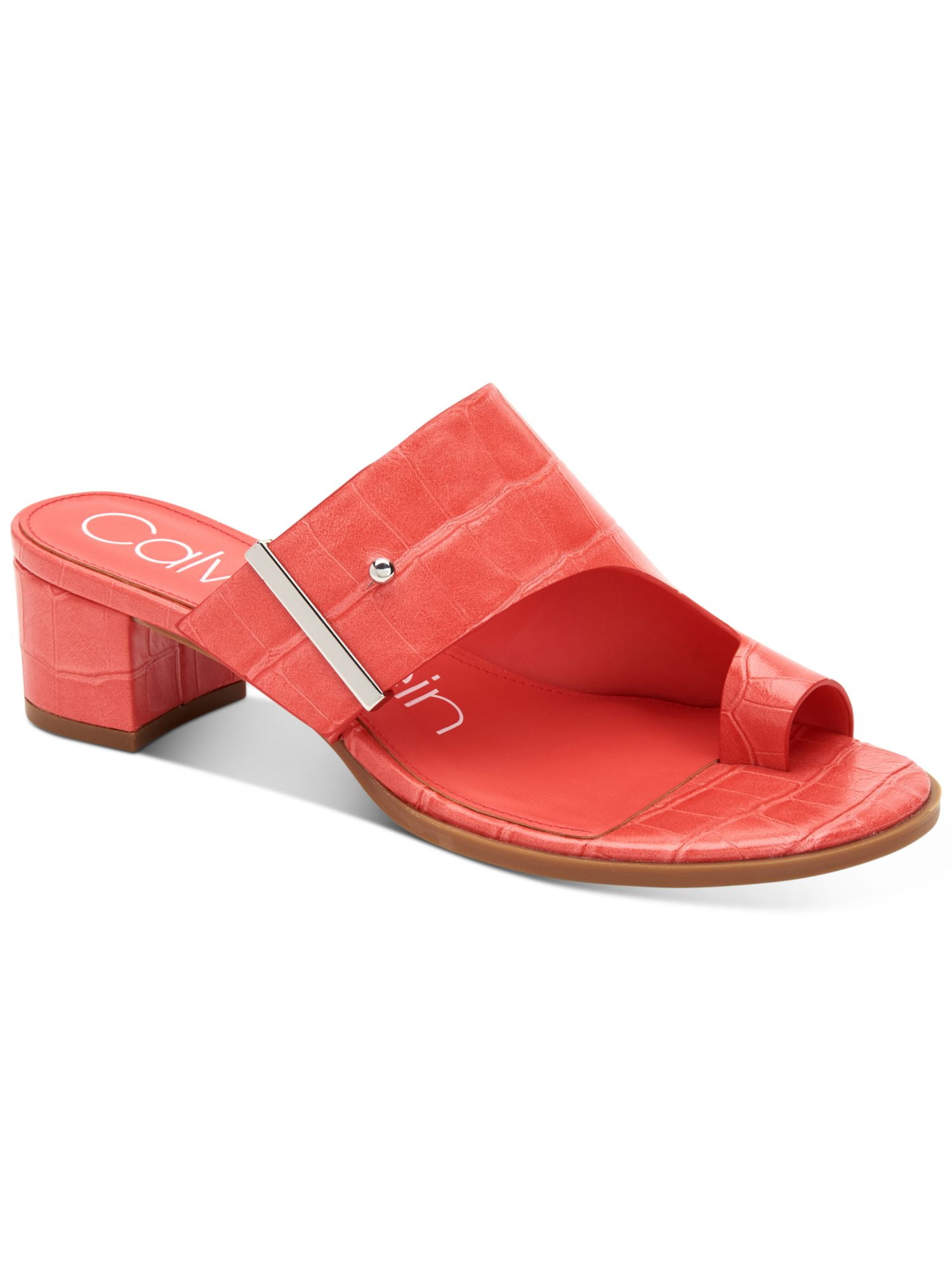 Calvin klein toe store ring sandals