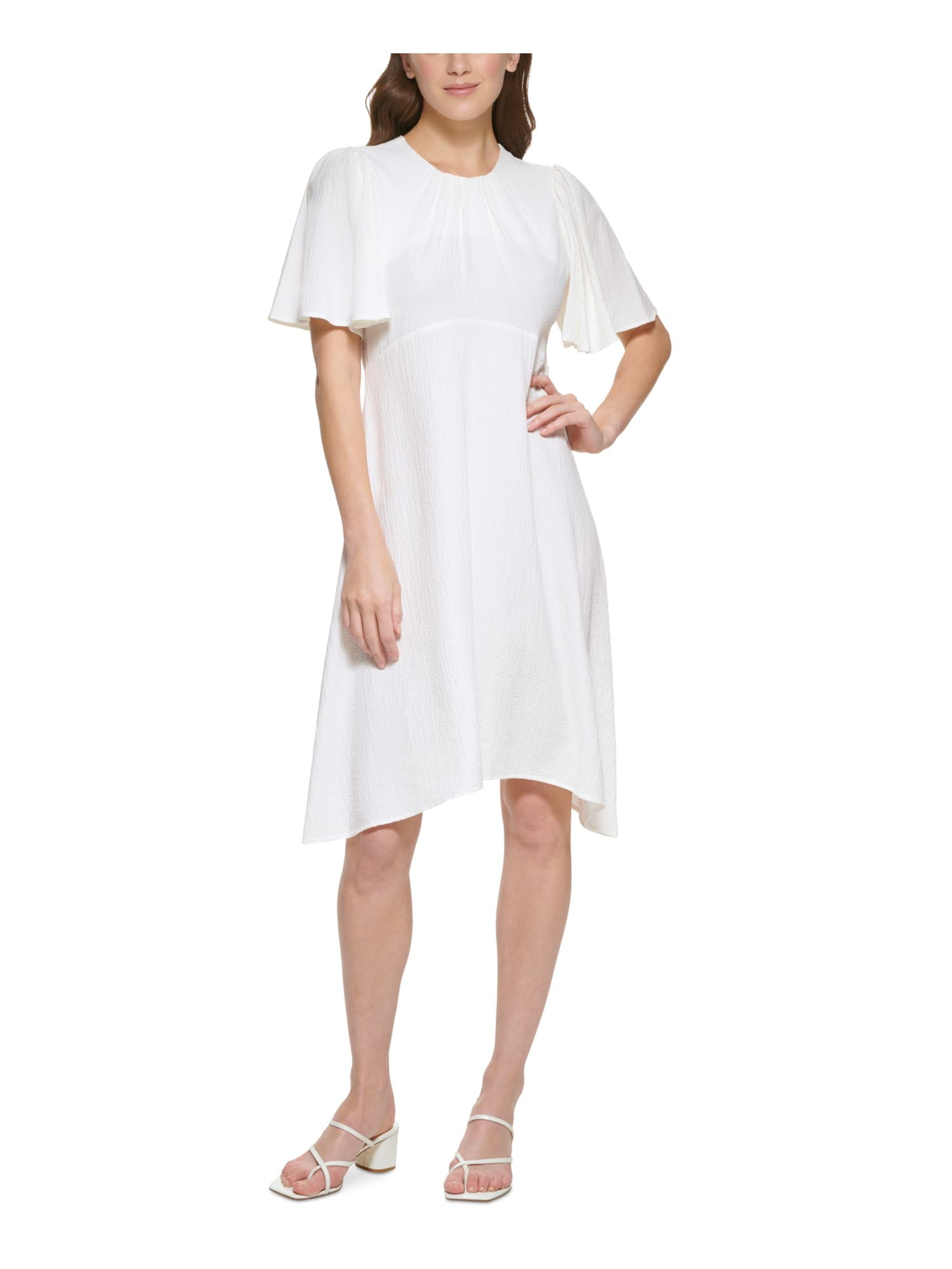 Calvin klein top ivory dress
