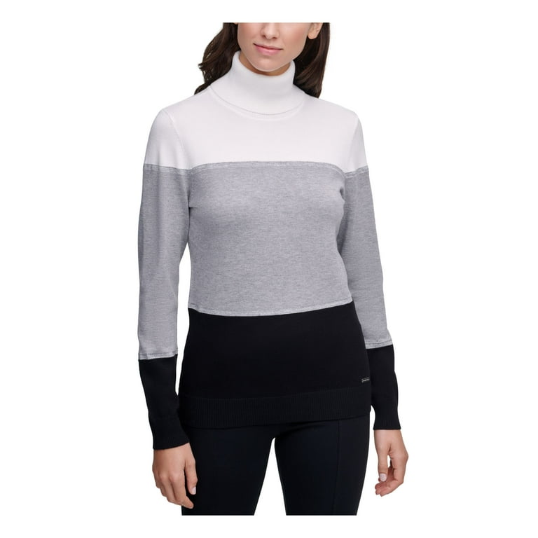 Calvin klein colorblock sweater sale