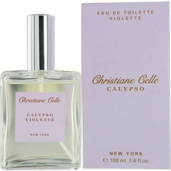 CALYPSO VIOLETTE by Christiane Celle 3.4 oz EDT Spray Women's Perfume 100 ml NIB