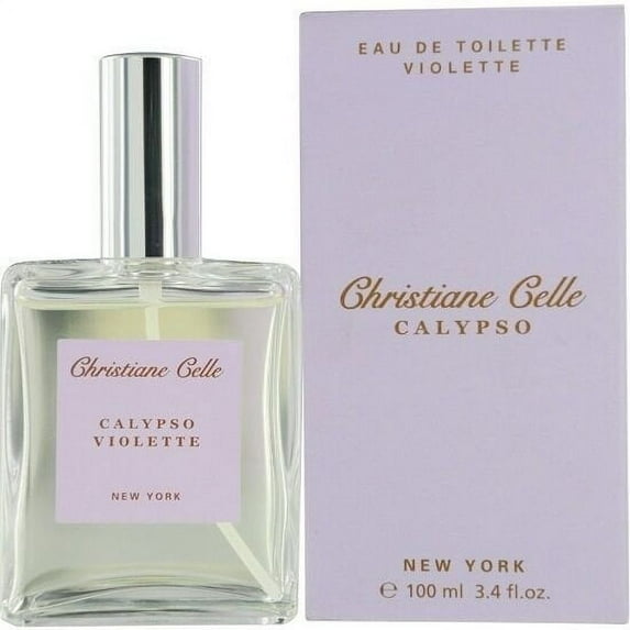 CALYPSO VIOLETTE by Christiane Celle 3.4 oz EDT Spray Women's Perfume 100 ml NIB