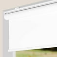 thumbnail image 1 of CALYX INTERIORS Blackout Roller Shades, Thermal Insulating Blinds, Cordless, 24"W x 60"H, White, 1 of 6